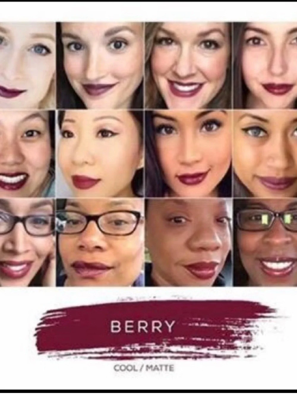 Lipsense Berry Lipstick - Deep Berry Shade